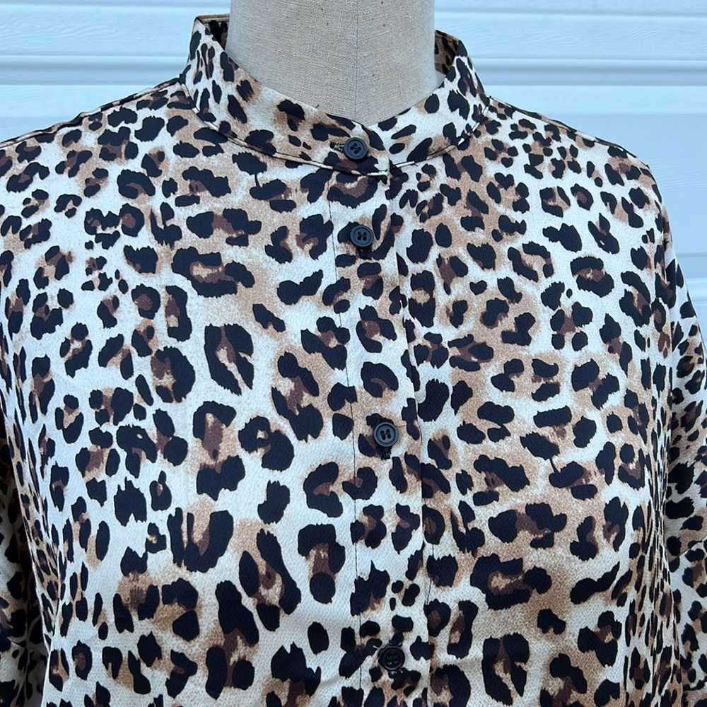 LEOPARD PRINT DRESS - Picture 2 of 3